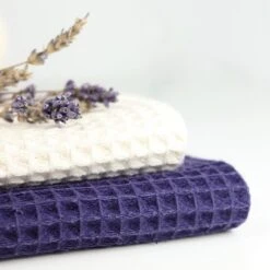 Bio Waffelpiqué In Ecru Von Amandine Cha -TextilKreativ Verkaufsgeschäft Amandine Cha Bio Waffelpique in ecru 1094 5