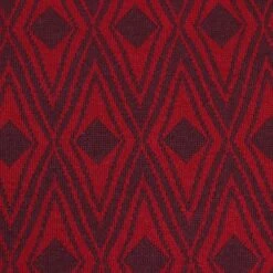 Bio Kuscheljacquard Art Deco Kirsche Von Stoffonkel -TextilKreativ Verkaufsgeschäft Art Deco Kirsche von Stoffonkel Bio 1462 2