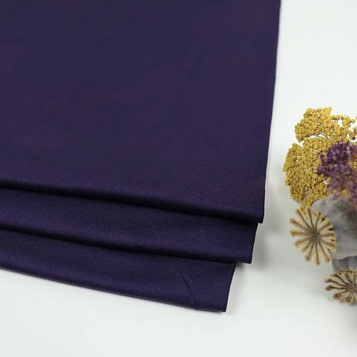 BASIC STRETCH JERSEY In Purple Night Von Meet Milk 1 BASIC STRETCH JERSEY In Purple Night Von Meet Milk