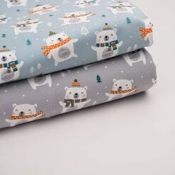 Bio Jersey Motiv Bärchenwald Grau Von Stoffonkel -TextilKreativ Verkaufsgeschäft Baerchenwald grau von Stoffonkel Bio Jersey 1509 3