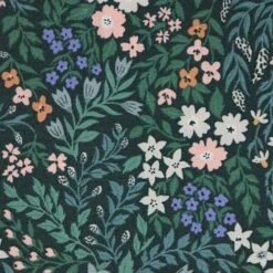 Bio Popeline Baumwollstoff Fall Meadow Aus Der Serie Flora Von Cloud9 -TextilKreativ Verkaufsgeschäft Baumwollstoff Fall Meadow aus der Serie 1979 2