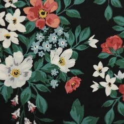 Bio Popeline Baumwollstoff Sweet Briar Aus Der Serie Flora Von Cloud9 -TextilKreativ Verkaufsgeschäft Baumwollstoff Sweet Briar aus der Serie 1974 2