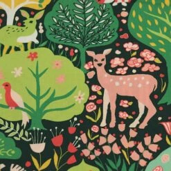 Bio Popeline Baumwollstoff Twilit Forest Vert Von Monaluna 5 Bio Popeline Baumwollstoff Twilit Forest Vert Von Monaluna -TextilKreativ Verkaufsgeschäft Baumwollstoff Twilit Forest Vert von Monaluna 1889 2