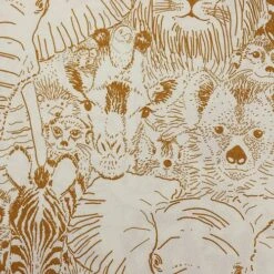 Bio Popeline Baumwollstoff Wild Thing Gold Aus Der Serie Grasslands Von Cloud9 -TextilKreativ Verkaufsgeschäft Baumwollstoff Wild Thing Gold aus der 1264 2