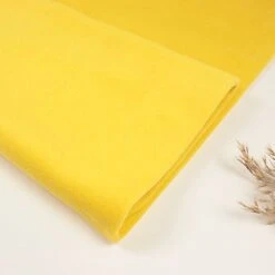 Bio Baumwollfleece In Senf Von Stoffonkel