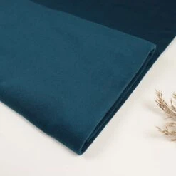 Bio Baumwollfleece In Water By Night Von Stoffonkel