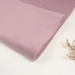 Bio Baumwollfleece In Woodrose Von Stoffonkel