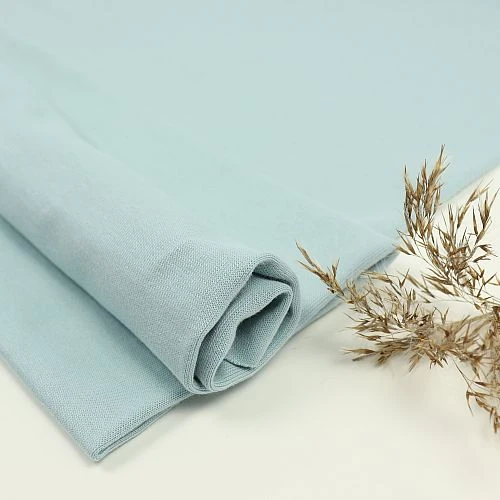 Bio Bündchen Stoff Uni Gletscher Blau Stoffonkel 1 Bio Bündchen Stoff Uni Gletscher Blau Stoffonkel