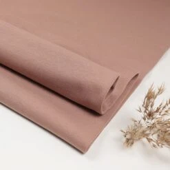 Bio Bündchen Stoff Uni Cafe Au Lait Stoffonkel