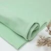 Bio Bündchen Stoff Uni Pastellgrün Stoffonkel
