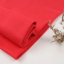 Bio Bündchen Stoff Uni Poppy Stoffonkel