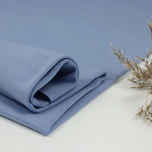Bio Bündchen Stoff Uni Stonewashed Blau Stoffonkel 1 Bio Bündchen Stoff Uni Stonewashed Blau Stoffonkel