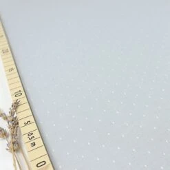 Bio Chambray Punkte Wolkengrau Von Amandine Cha