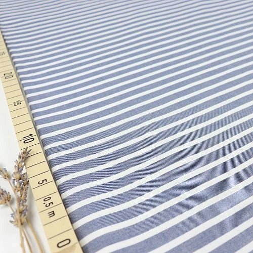 Bio Chambray Streifen Denim Von Amandine Cha 1 Bio Chambray Streifen Denim Von Amandine Cha