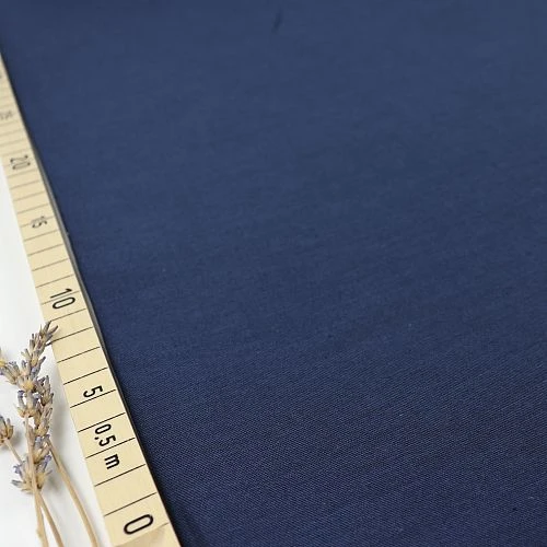 Bio Chambray Uni Nachtblau Von Amandine Cha 1 Bio Chambray Uni Nachtblau Von Amandine Cha