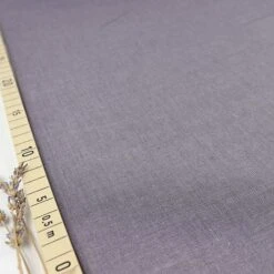 Bio Chambray Uni Violett Von Amandine Cha