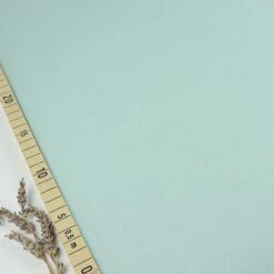 Bio Chambray Uni Mintgrün Von Amandine Cha