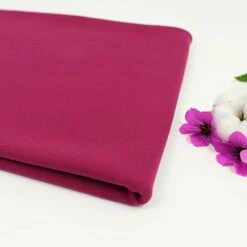 Bio Interlock Jersey Uni Bordeaux