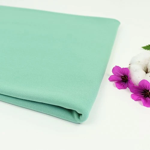 Bio Interlock Jersey Uni Pistazie 1 Bio Interlock Jersey Uni Pistazie