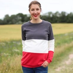 Bio Interlock Jersey Uni Rot -TextilKreativ Verkaufsgeschäft Bio Interlock Jersey uni rot 926 5