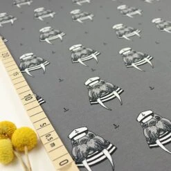 Bio Jersey Captain Walrus Grau Von Bloome Copenhagen