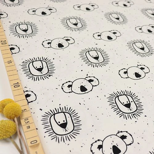 Bio Jersey Motiv Coole Koalas Von Stoffonkel 1 Bio Jersey Motiv Coole Koalas Von Stoffonkel