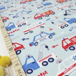 Bio Jersey Motiv Rettungseinsatz Von Stoffonkel