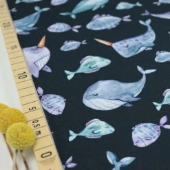 Bio Jersey Sea Animals Navy