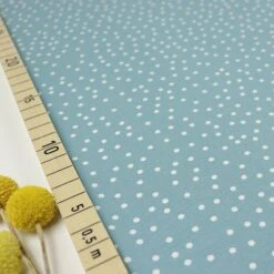 Bio Jersey Stoff Dotties Stillwater Von Stoffonkel