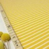 Bio Jersey Stoff Streifen Senfgelb Ringeljersey Stoffonkel