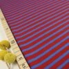 Bio Jersey Stoff Streifen Ultramarine Rot Ringeljersey Stoffonkel