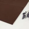 Bio Jersey Stoff Uni Schoko Braun Stoffonkel