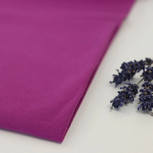 Bio Jersey Stoff Uni Beere 1 Bio Jersey Stoff Uni Beere