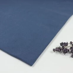 Bio Jersey Stoff Uni China Blue Stoffonkel