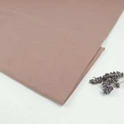 Bio Jersey Stoff Uni Mud