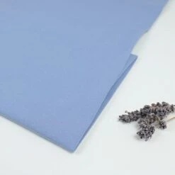 Bio Jersey Stoff Uni Purple Indigo