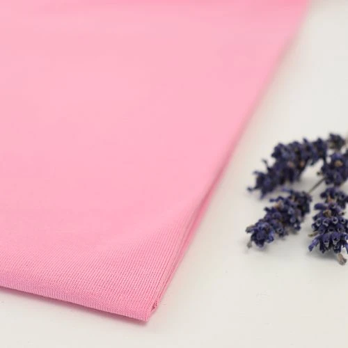 Bio Jersey Stoff Uni Rosa 1 Bio Jersey Stoff Uni Rosa