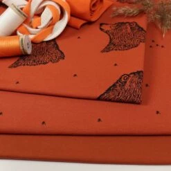 Bio Jersey Stoff Uni Rost 11 Bio Jersey Stoff Uni Rost -TextilKreativ Verkaufsgeschäft Bio Jersey Stoff uni rost 59 5