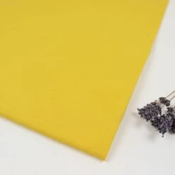 Bio Jersey Stoff Uni Senf Gelb Von Stoffonkel