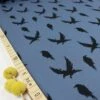 Bio Jersey Winter Crow In Dusty Blue Von Bloome Copenhagen