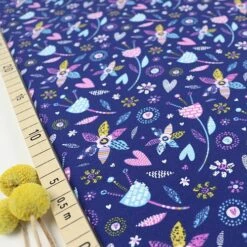 Bio Jersey Mit Blumenmuster Motiv Amazing Von Stoffonkel