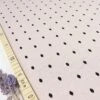 Bio Kuscheljacquard Missi Dots Braun Von Stoffonkel