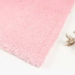 Bio Plüsch Stoff Peach Rose Von Stoffonkel