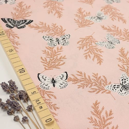 Bio Popeline Baumwollstoff Fern Aus Der Serie Flora Von Cloud9 1 Bio Popeline Baumwollstoff Fern Aus Der Serie Flora Von Cloud9