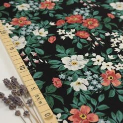 Bio Popeline Baumwollstoff Sweet Briar Aus Der Serie Flora Von Cloud9