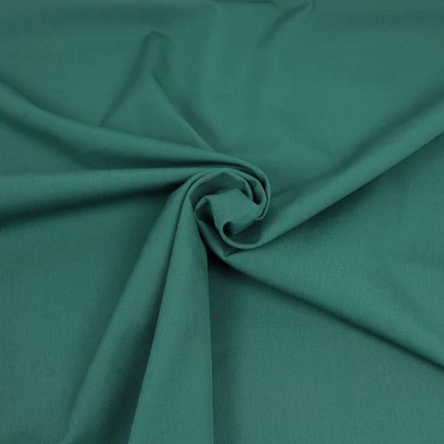 Uni Bio Popeline Candy Cotton In Dark Cyan Von Verhees 2 Uni Bio Popeline Candy Cotton In Dark Cyan Von Verhees – Bild 2