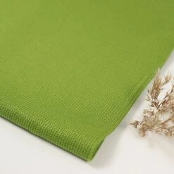 Bio Selanik Strick Uni Avocado Von Stoffonkel