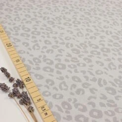 Bio Strickjacquard Leo In Hellgrau Von Stoffonkel