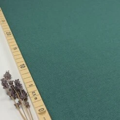 Bio Strickjacquard Rippenmuster Staubgrün Von Stoffonkel