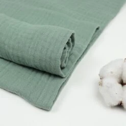 Bio Triple Gauze Uni In Old Green Von Verhees